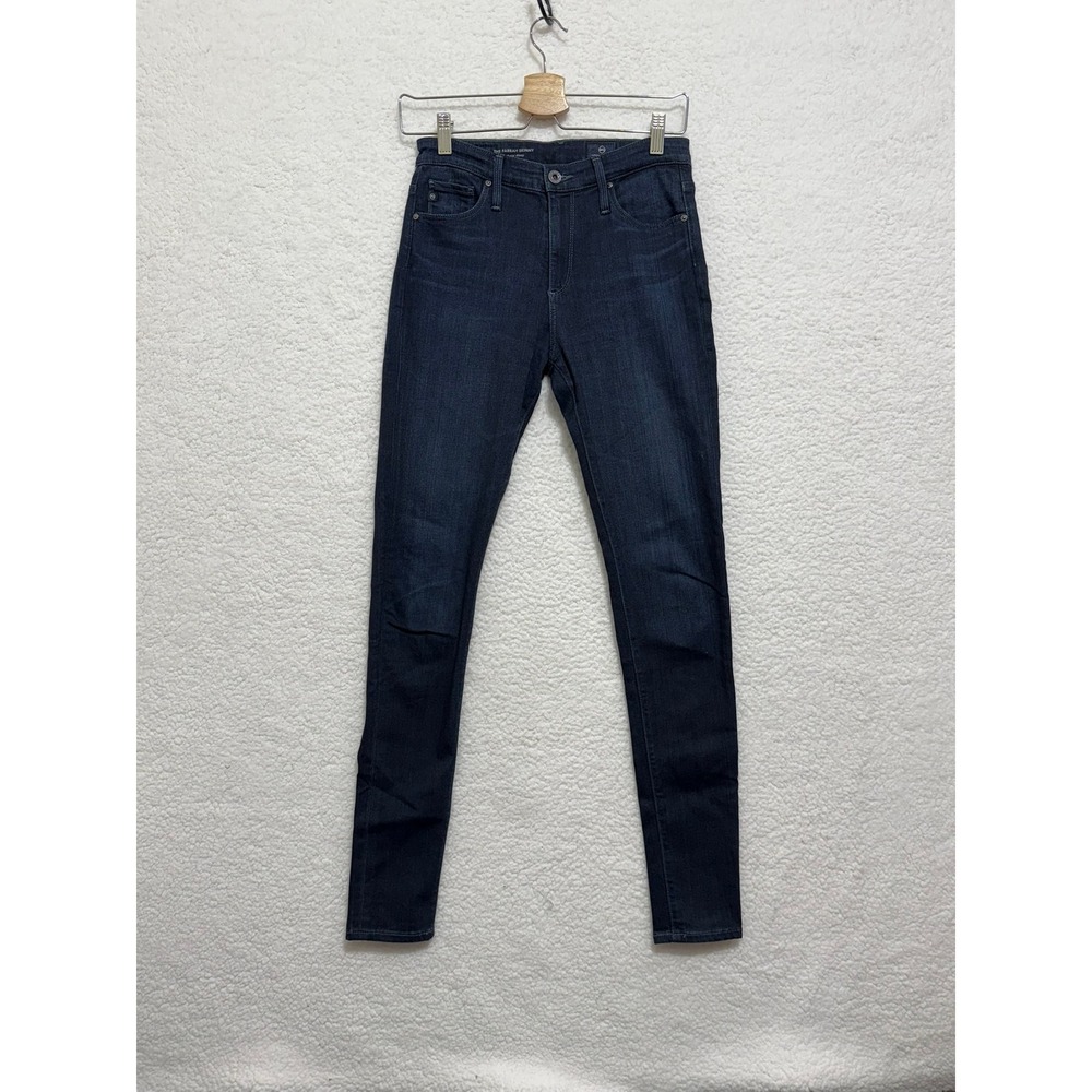 Adriano Goldschmied The Farrah Skinny High Rise Jeans Dark Wash Women Size 26R